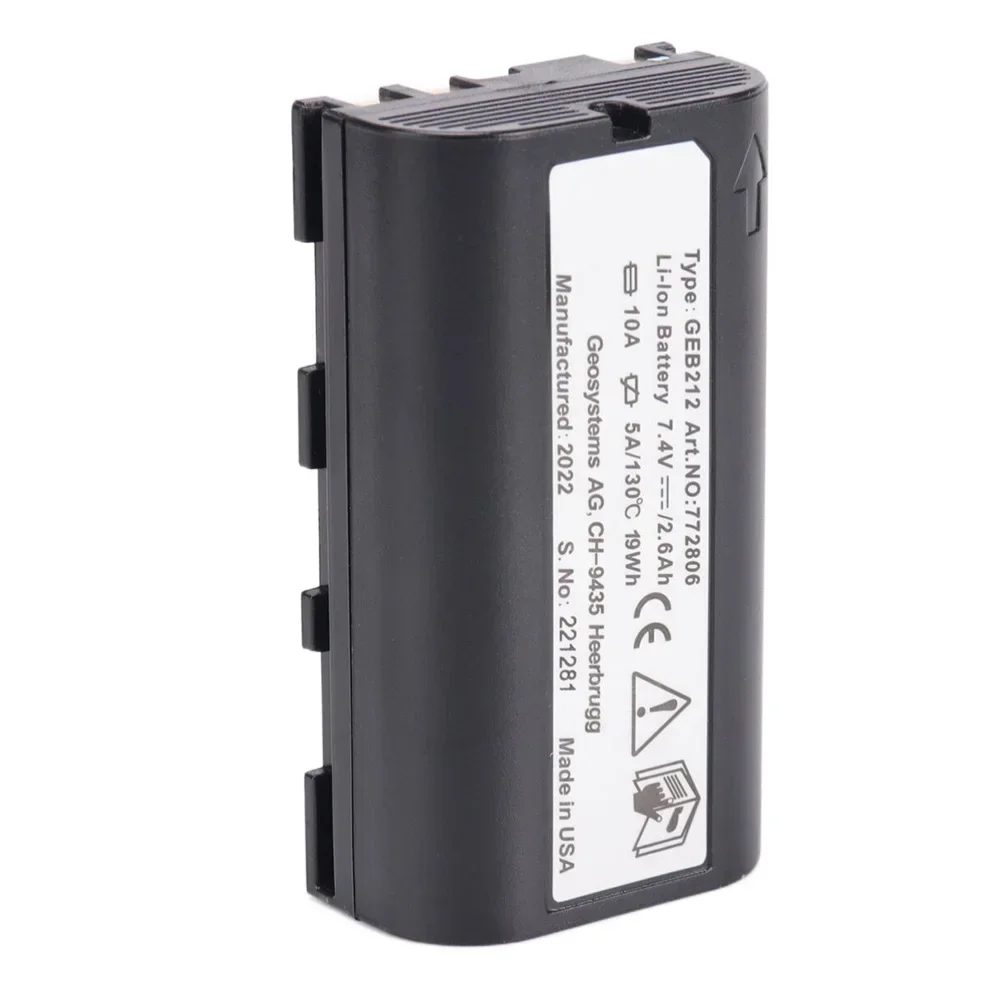 GEB212 2.6Ah Rechargeable Lithium-Ion Battery For Survey Instrument Battery