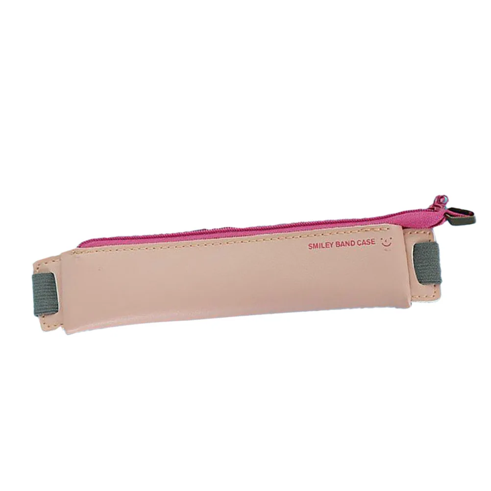 

pen case PU pen case zipper pen pouch PU pen holder pen protective bag pen storage bag pens pouch