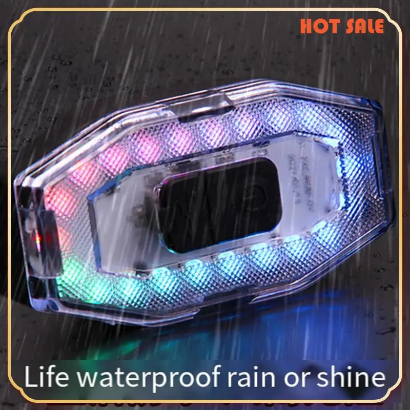 

Bicycle Rear Light USB Rechargeable Waterproof Mountain Bike Taillight Ultralight Cycling Parts