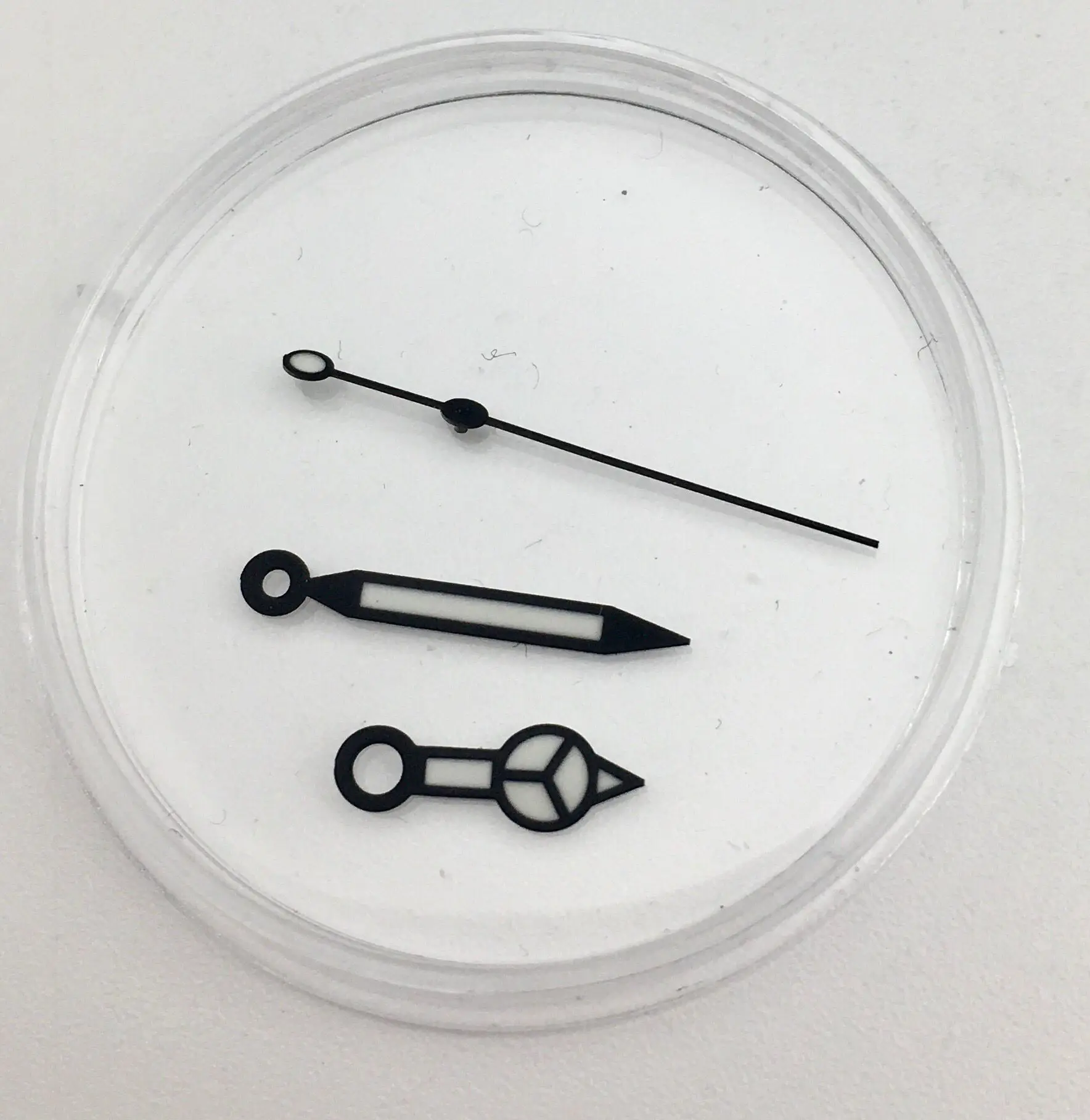 NH35/36 Pointer assistir acessórios modificados automático relógio mecânico mão preto verde luminoso