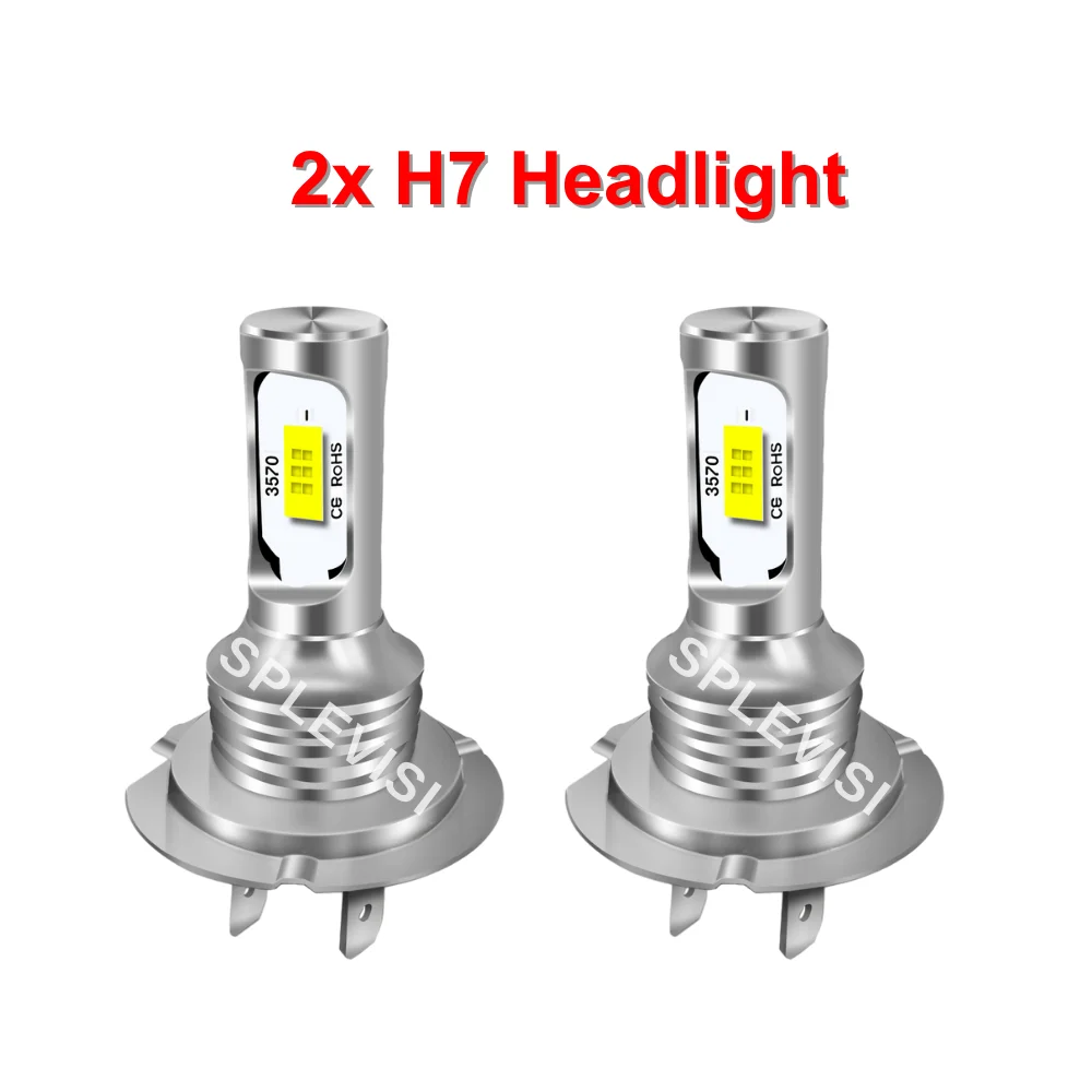 Variant: 2PCS H7 Bulbs