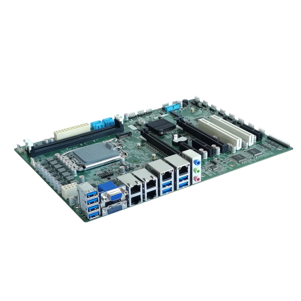 GK1200 Lga1700 Motherboard  H670 12/13/14th Gen Core I9 6*2.5G LAN 12COM for Industrial Server Firewall NVR Workstation