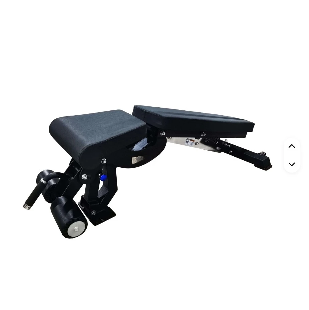 Commercial Grade Adjustable Weight Bench, Heavy Duty FID Firm Bench for Dumbbell and Barbell Workouts