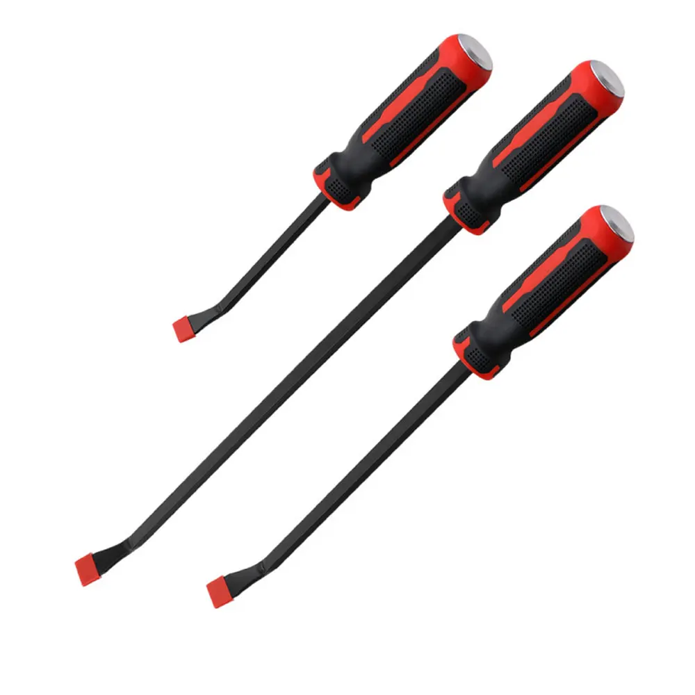 Binoax Heavy Duty Pry Bar Mechanic Hand Tools Thicker Strike Cap Handle for Automotive Demolition Nail Puller Crowbar