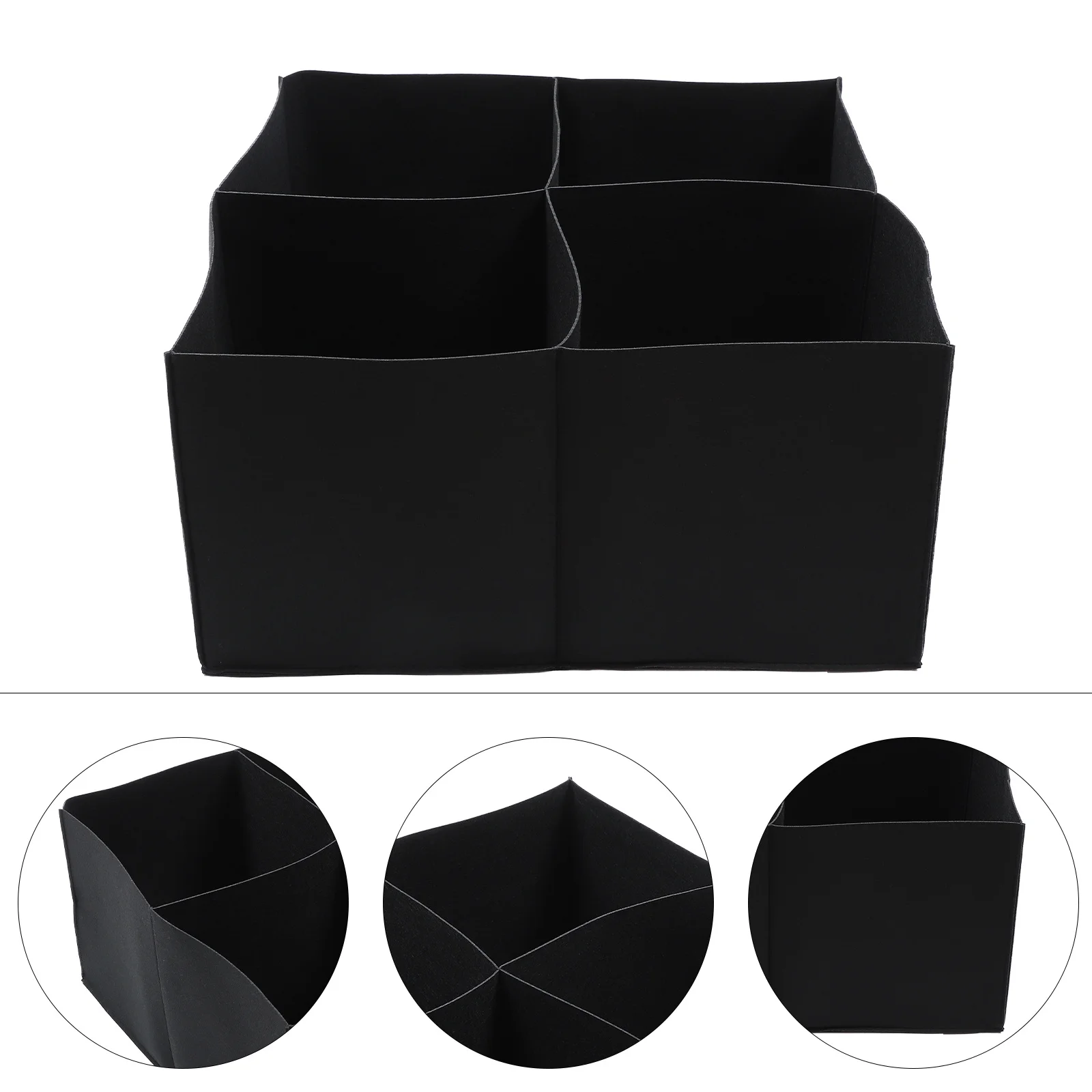 

Raised Planting Bed Rectangular Fabric Planting Container Durable Wear Resistant Grow Bag Planter Pot Outdoor Gardening Supply