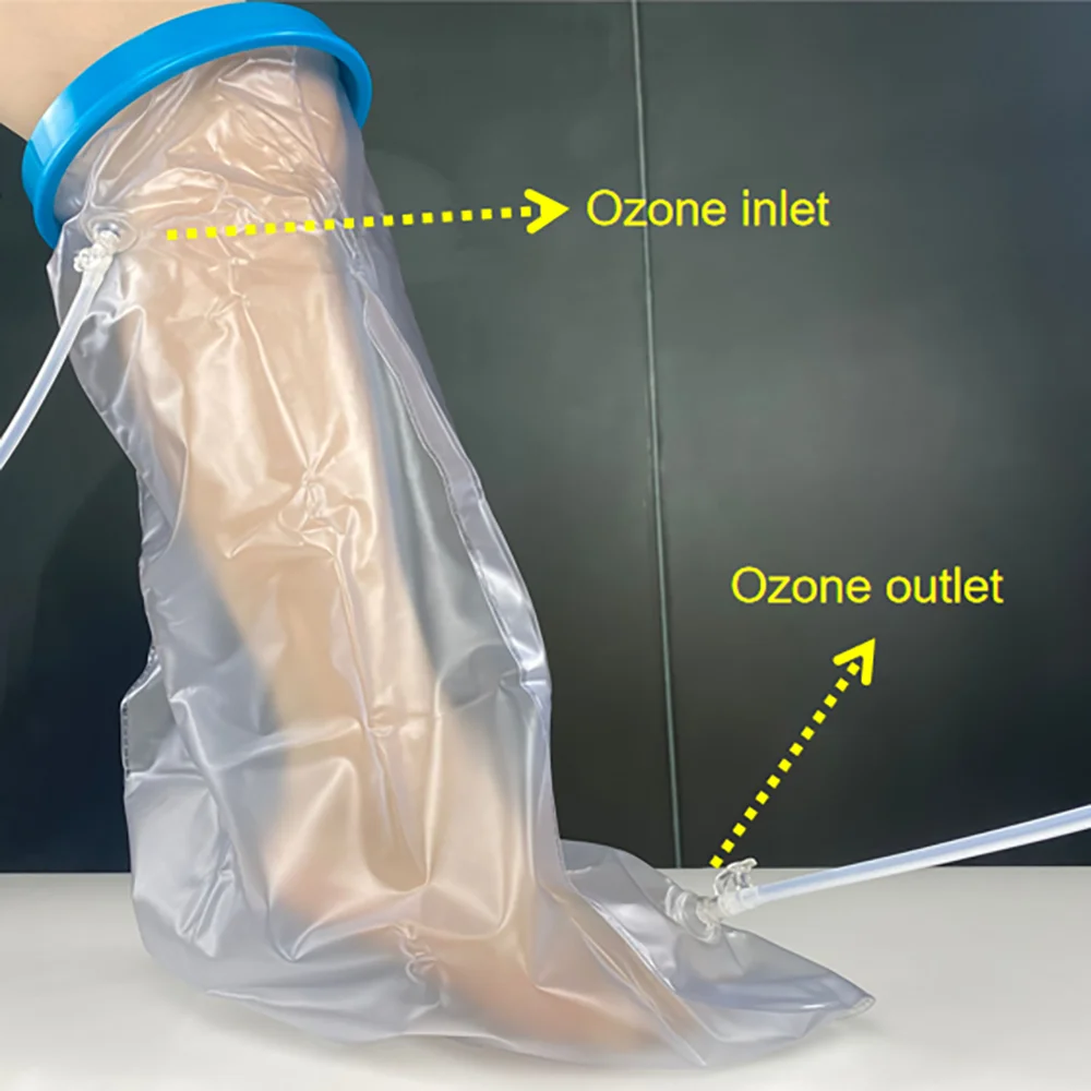 Ozone accessories leg bagging bags with silicone sealing ring