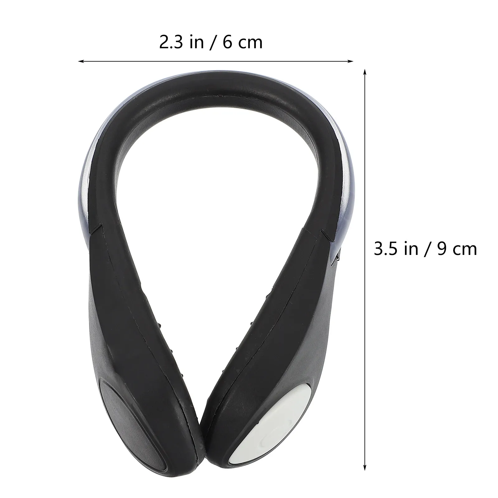 2Pcs Luminous Shoe Clip Light for Night Running Cycling Jogging Safety Outdoor Sports Anti-Slip Bright LED Warning Lamp