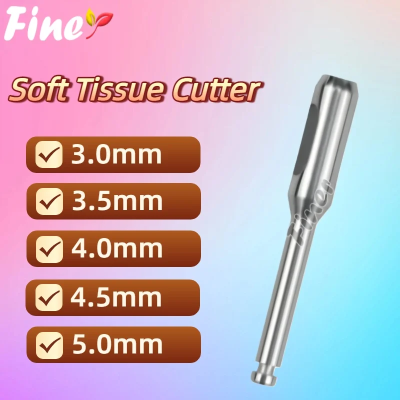 

Finer зубной имплантат, пробойник для салфеток, 1 шт., кольцо для десен из нержавеющей стали, отрезной столб для низкоскоростного наконечника, стоматологический хирургический инструмент