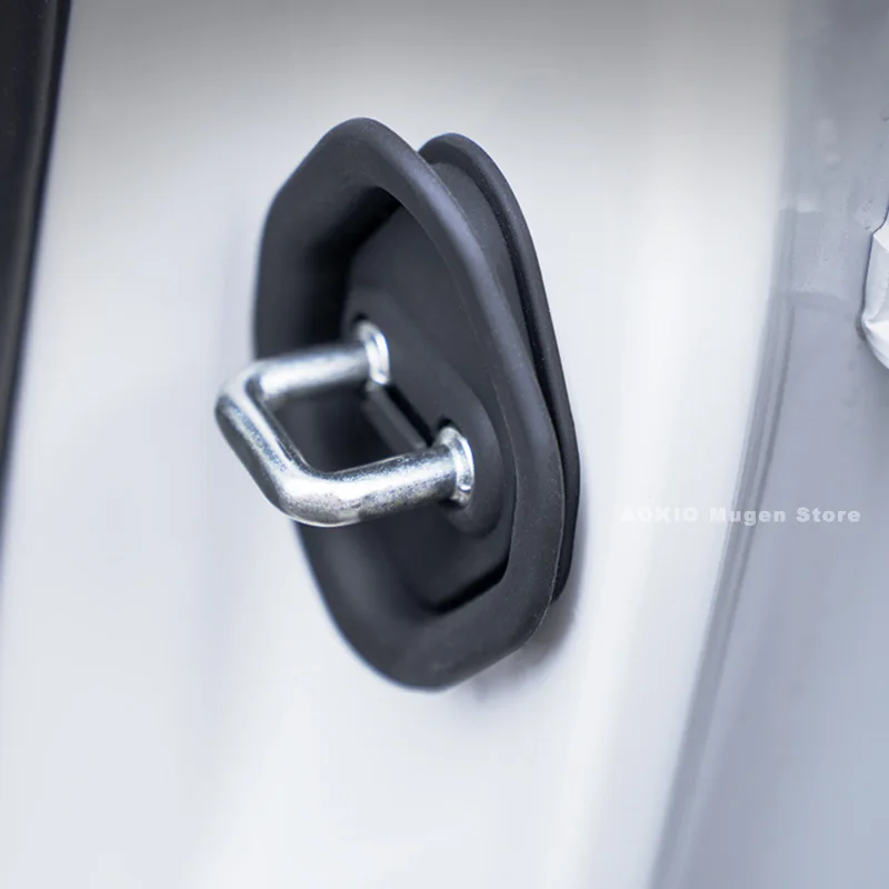 Car Door Latch Lock Buckle Silicone Protection Cover for Honda CR-V CRV Civic Accord Accessories 2017 - 2023