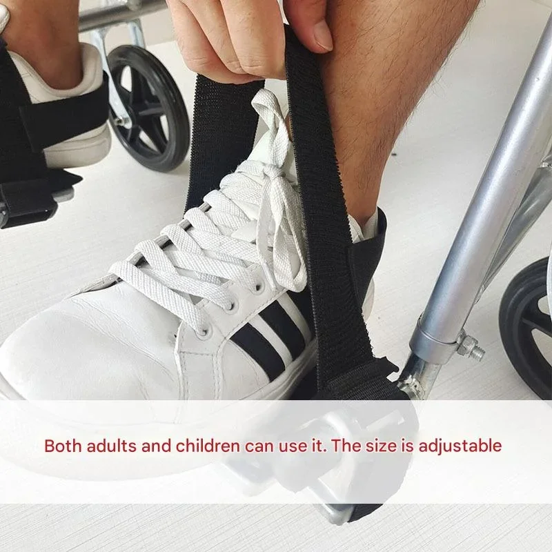 Wheelchair Anti-Fall Restraint Shoes Support The Lower Leg And Prevent The Foot From Falling Off The Footrest