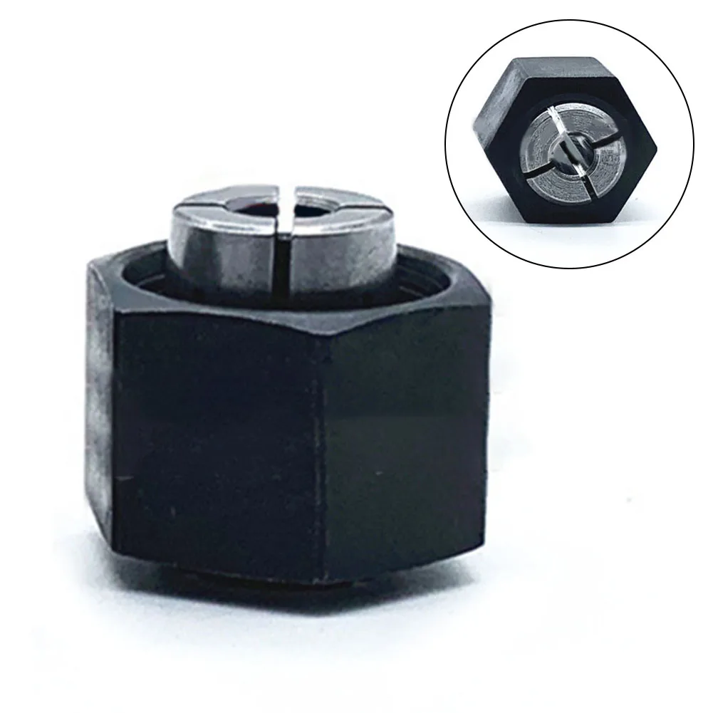 High Performance Chuck Collet and Nut Replacement for Bosch Routers Including DW618D/M Compatible with Key Parts