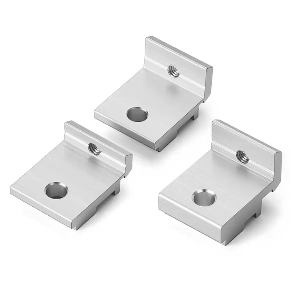 Durable High Strength Aluminum Profile Accessories Stable Support DIY Support Fixture Connector Hardware Shelf Bracket