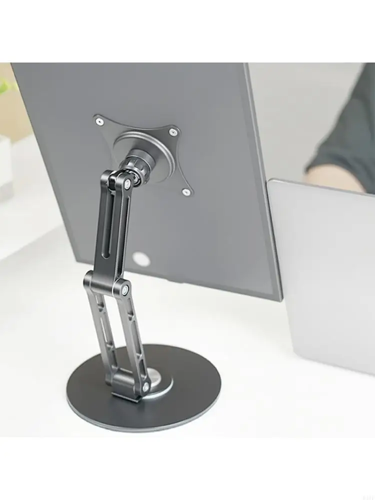 E1PF High Strength Iron VESA 75 Mount Adapter For Portable Monitors With Secure Tilts Function