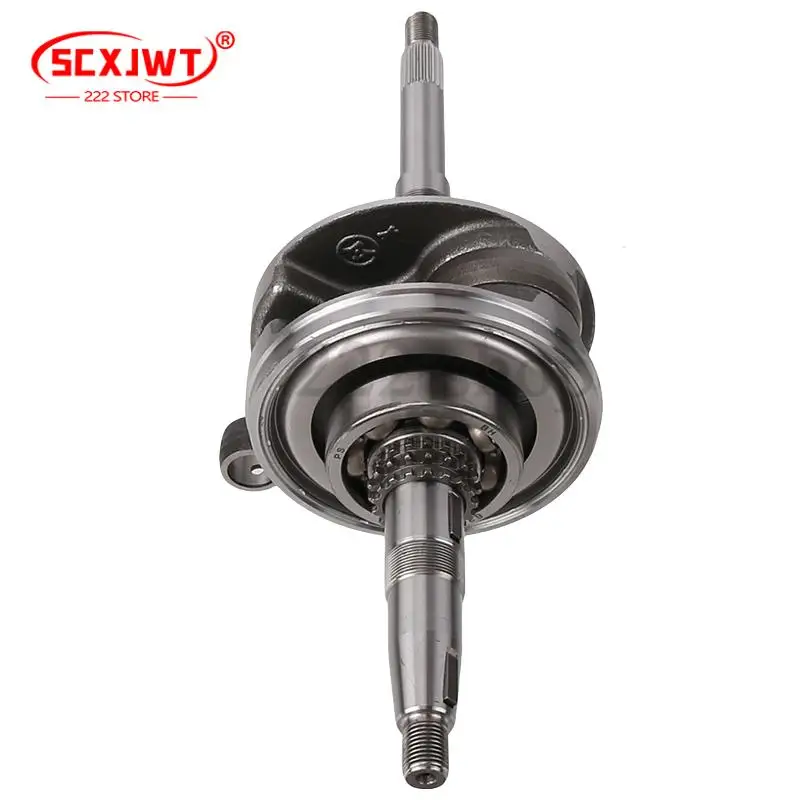 Motorcycle crankshaft for Gy6 180cc balance crankshaft, engine crankshaft connecting rod assembly