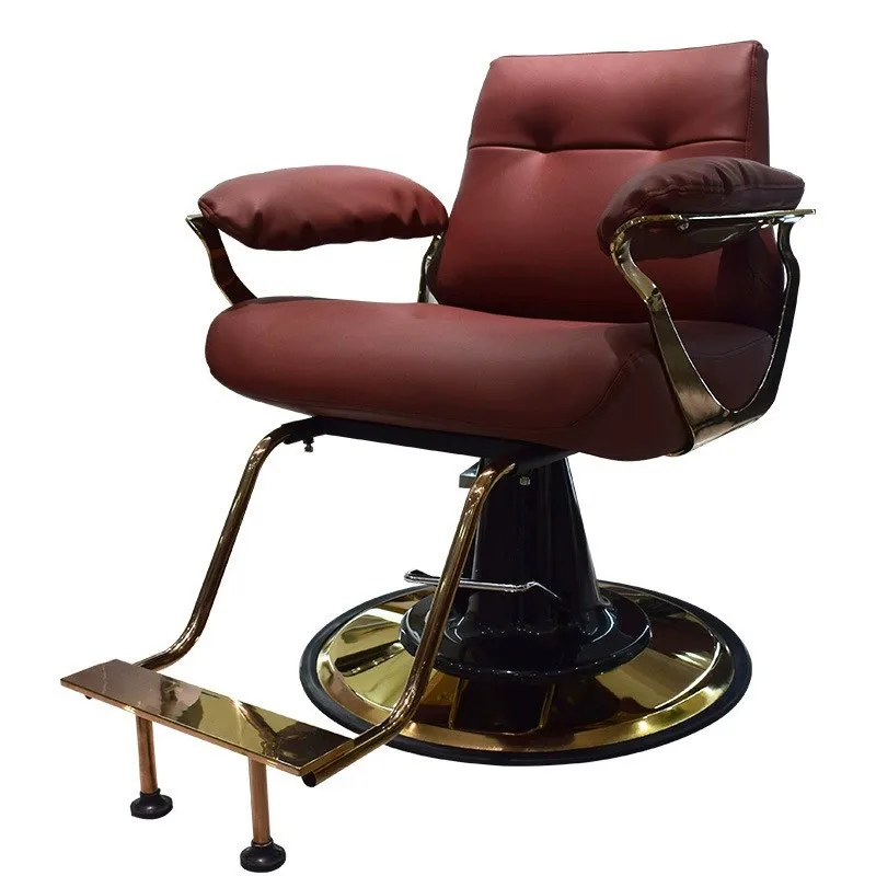 

Hair Cutting Chair Hair Salon New Trend Barber Shop Casual Perm and Dyeing Large Chassis