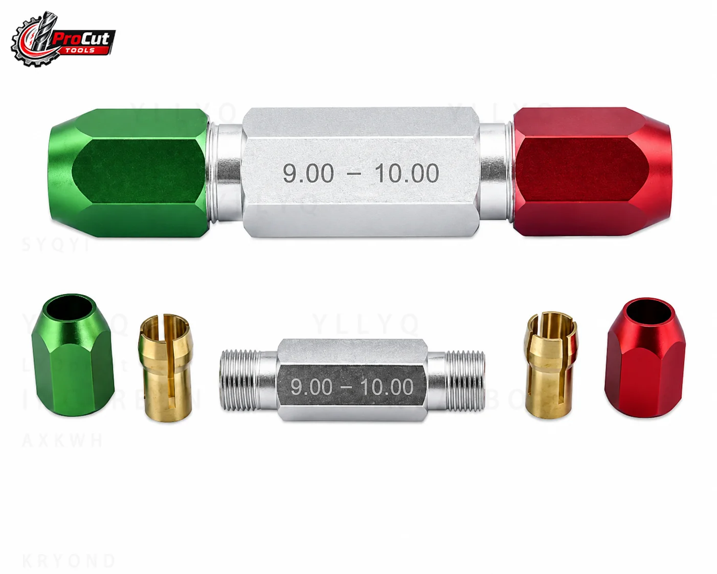 Adjustable Double End Pin Gauge Holder Handle Go No-Go Measuring Rod Fixture Clamp for Precision Inspection