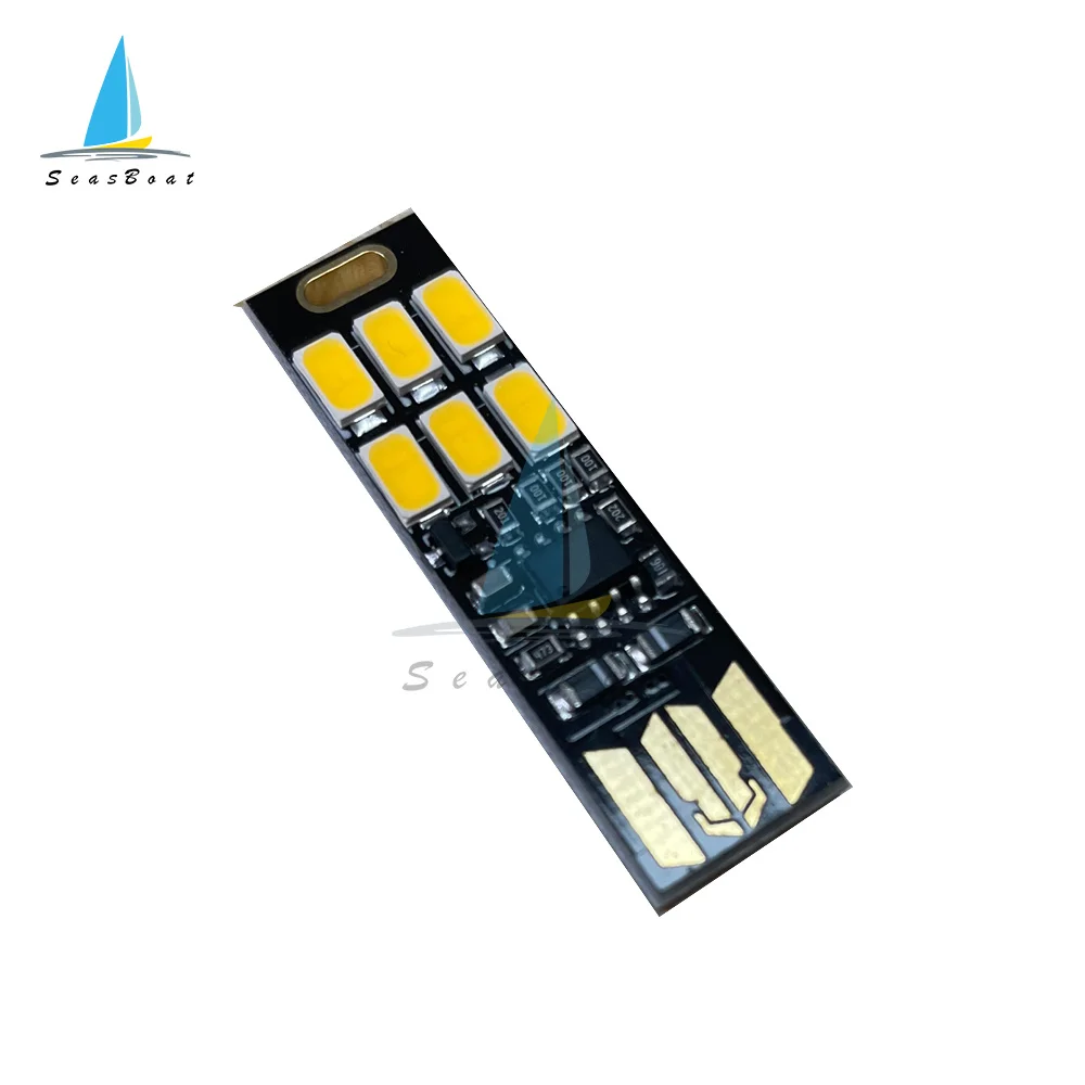 Portable Mini 5730 USB LED Light 5V Touch Sensor Dimmable Night Light for Power Bank Computer Laptop PC Book Reading Table Lamp