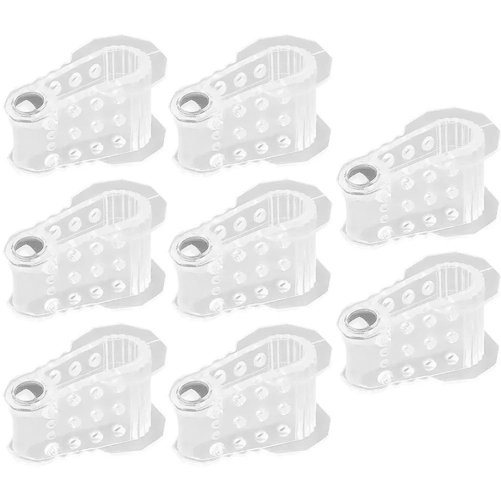 

4Pairs Magnet Toe Separators Ergonomic Soft Thumb Valgus Corrector Foot Care Tool Hallux Bunion Straightener Overlapping Toe