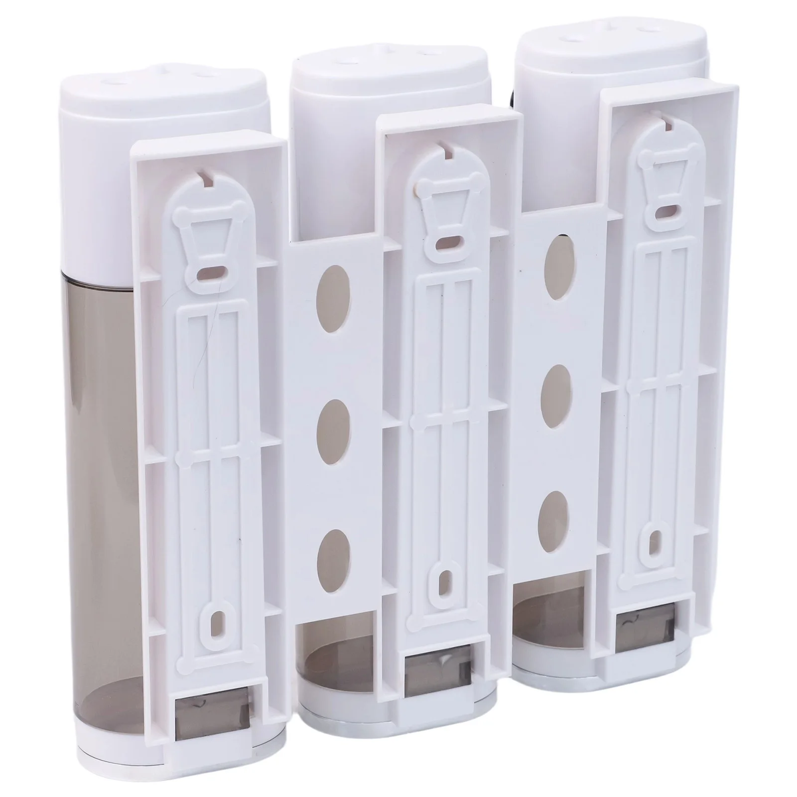 Bathroom Organizer 300ML Pump Bottle Stylish Bathroom Accessory Timely Monitoring Anti-slip Button Easy Installation For Hotels