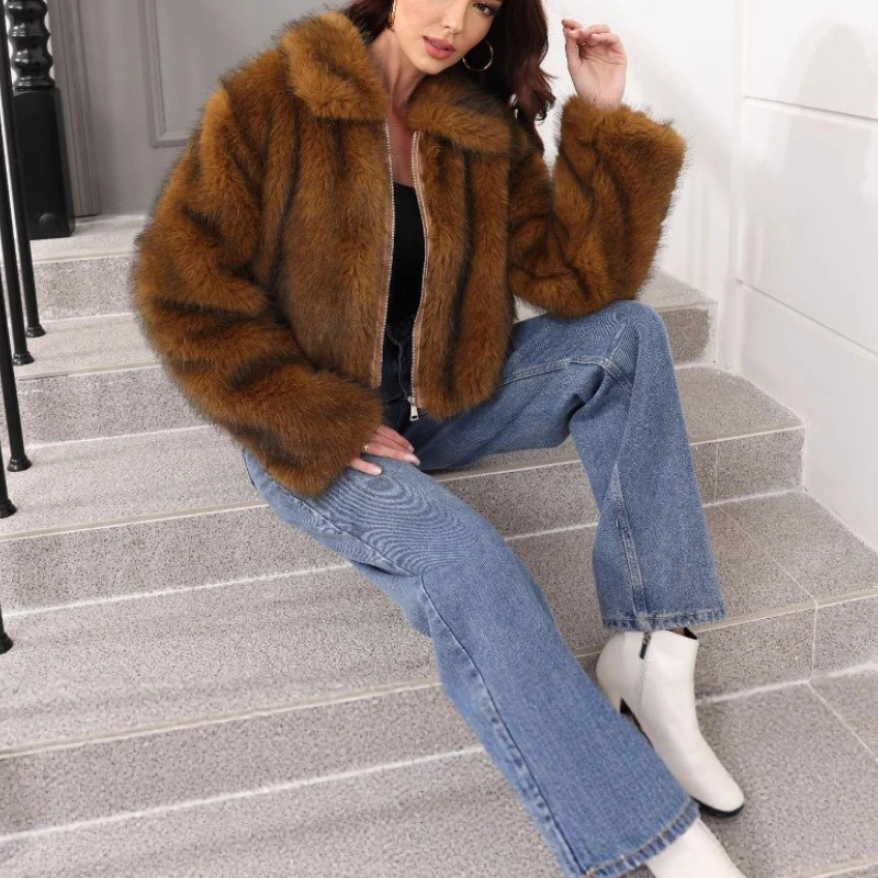 Рисунок 4 - 2025 зимняя шуба из искусственного меха