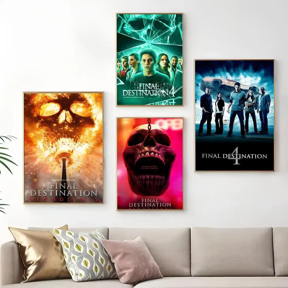 Final D-DestinaTion Movie Painting Calligraphy Print Canvas Art Pictures Home For Living Room Modern Decor Room Home Decor