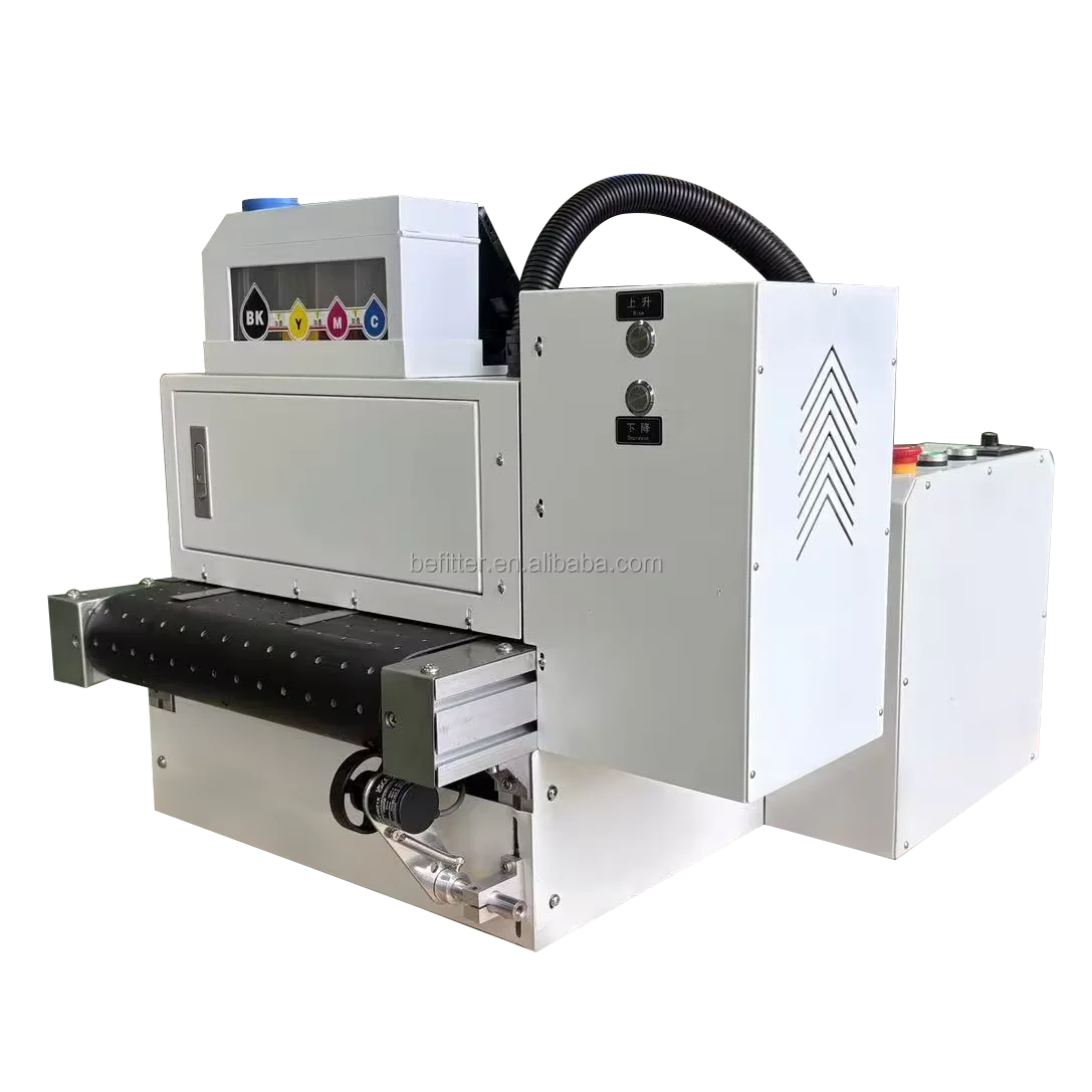 A3 One Pass Printing Machine 1200dpi Pizza Packaging Box Flat Bed Printer For Carton/Paper Bags