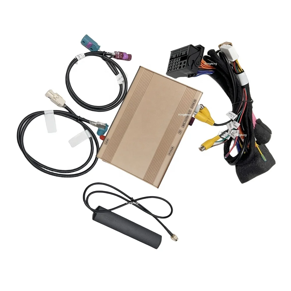 Dongle inalámbrico Carplay Android Auto AI, caja de interfaz de vídeo, Kit de integración de cámara de marcha atrás para Volkswagen Touareg automotriz