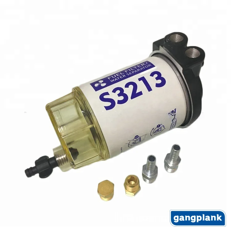 Universal Outboard Fuel Filter/Water Separator Gasoline Oily Oil Water Separator S3213 for Yamaha Suzuki Tohatsu Honda Mercury