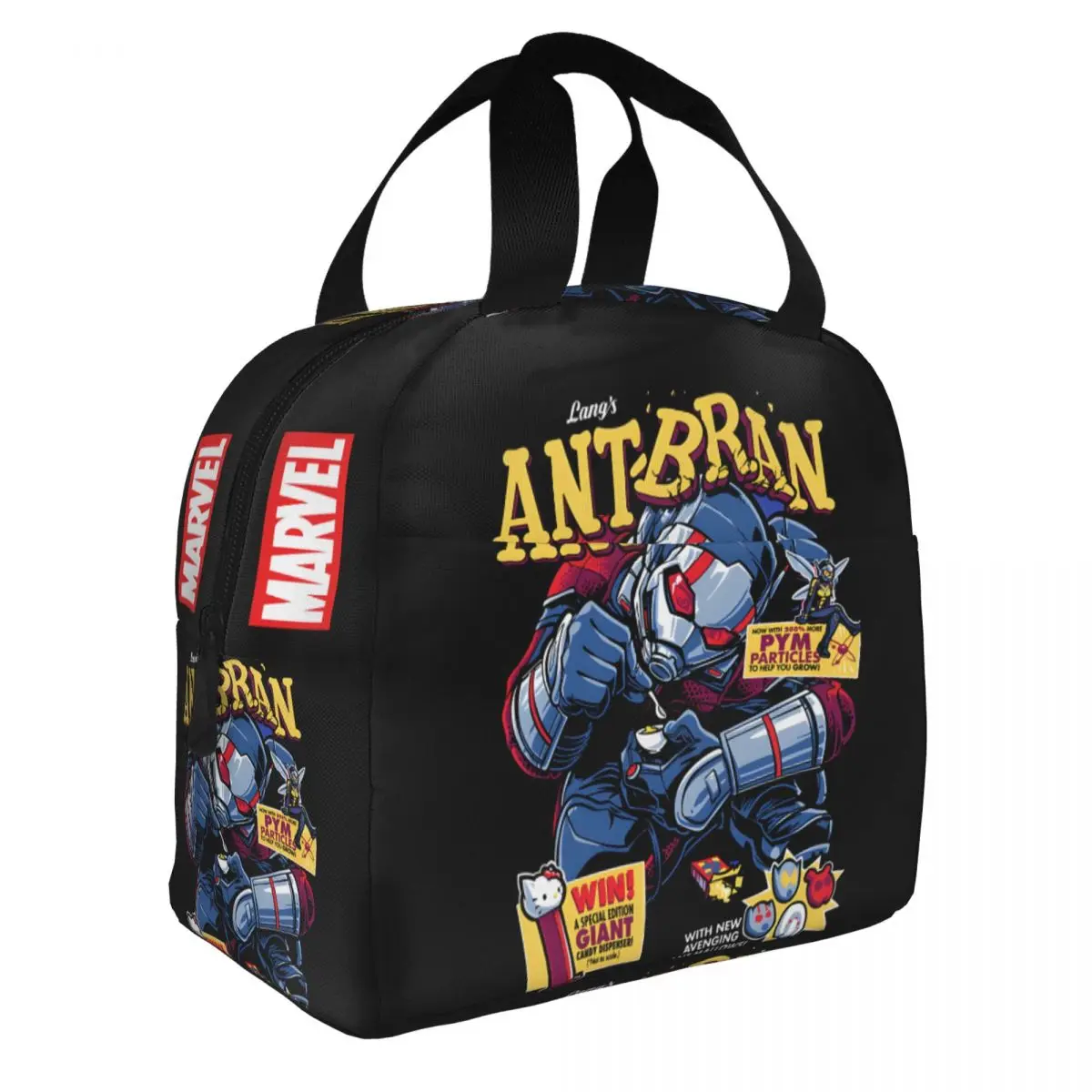 For Men Women Lunch Container Marvel Limited Edition New Design Ant-Man Aluminum Foil InsulationLunch ContainerOutdoor