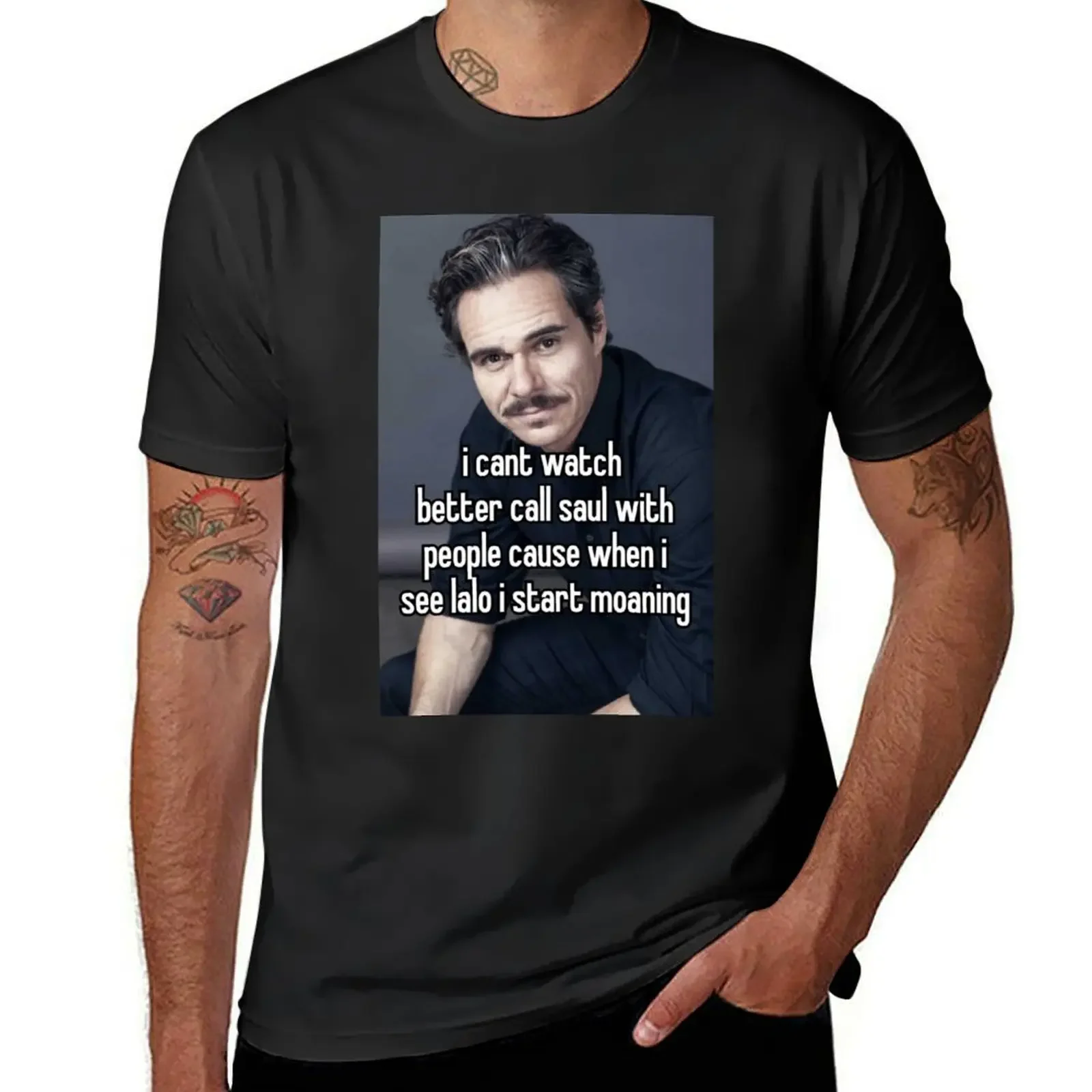 

i cant watch bcs alone Lalo T-Shirt Blouse kawaii clothes gifts for boyfriend valentines clothes men tshirt