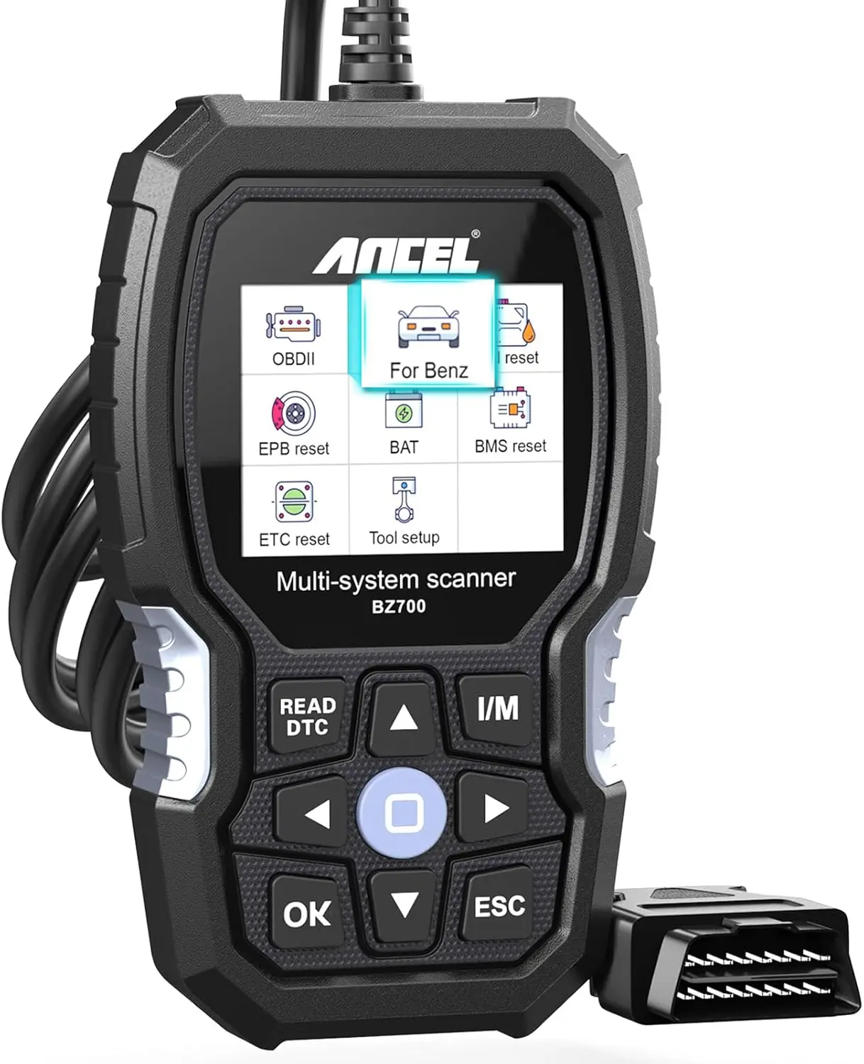 Mercedes Sprinter Smart OBD2 Scanner with Full System Diagnostics and Reset Services for 2000-2020 Vehicles