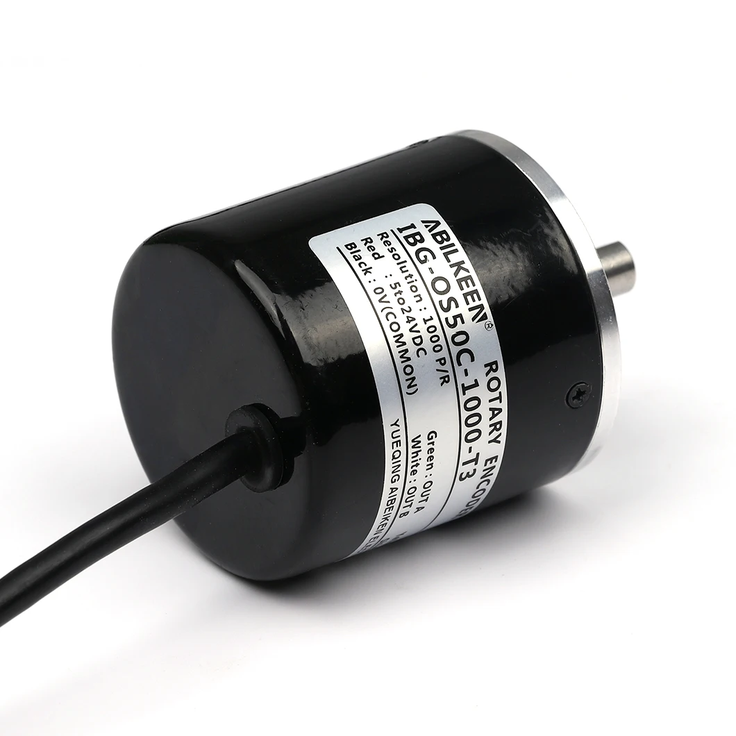 IBK-K42 Short Circuit Protection Line Driver Output 5V 6000rpm Miniature Sin/Cos Rotary Encoder Incremental Type