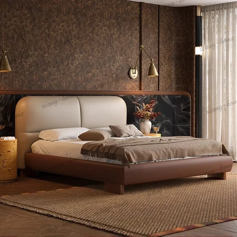 FG Home Deluxe medieval double wedding bed 2 people bedroom beds and bed frames furniture full size beds frame 150x200cm 180x200