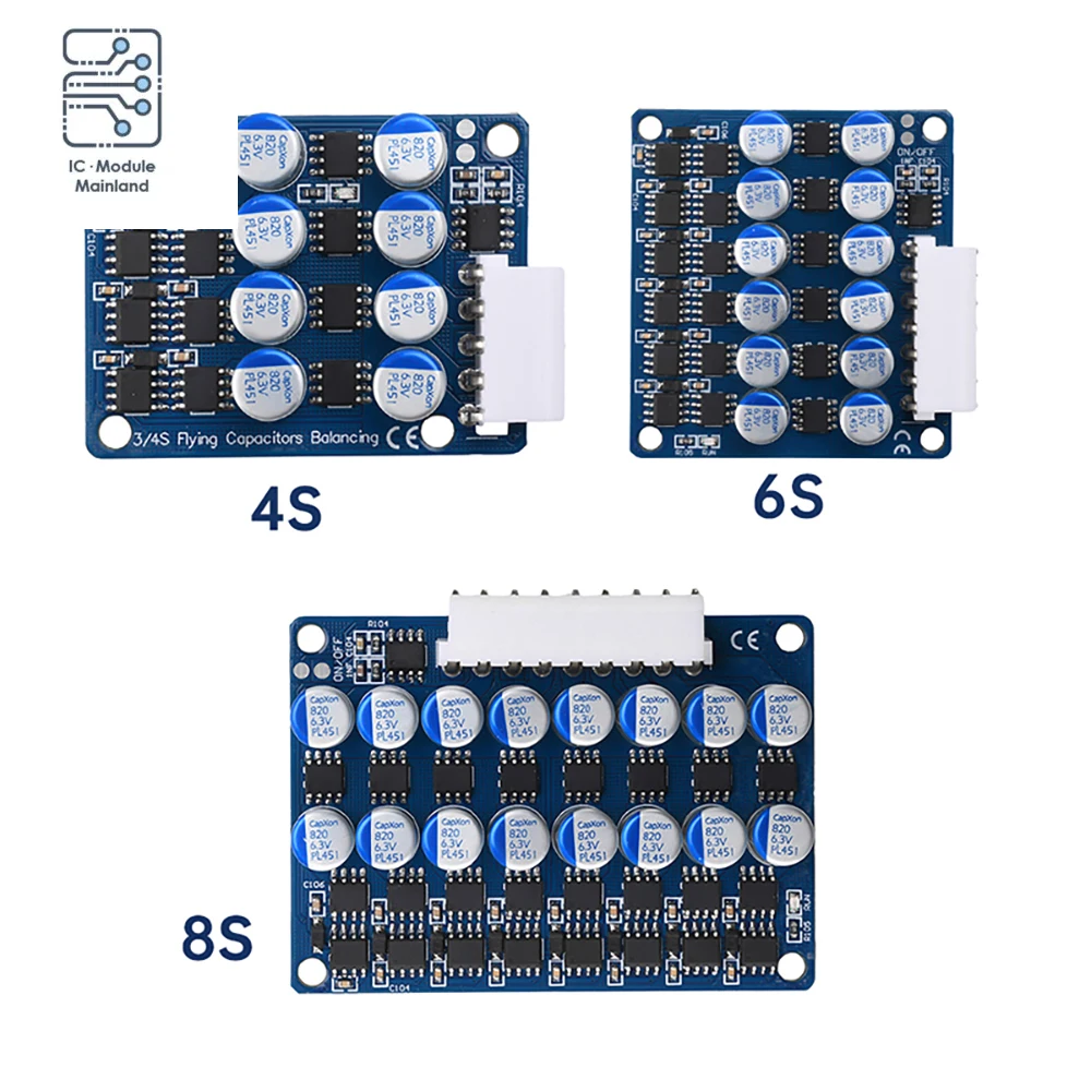 

BMS Lithium-ion Battery 3A Balancer Lithium-ion Phosphate Battery Lithium-ion Ternary Battery General Electric Vehicle Inverter