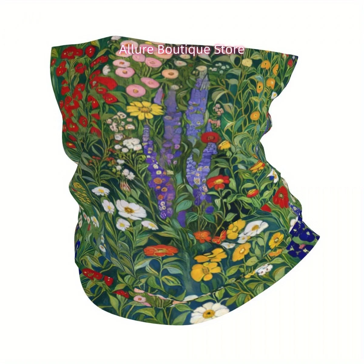 1 Floral, Garden Print Scarf, Multi Functional Mask and Neck Mask, Suitable for Outdoor and Unisex Headscarves, Family Gathering