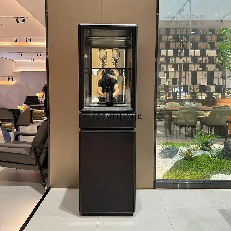 CC Italian minimalist decorative wine cabinet