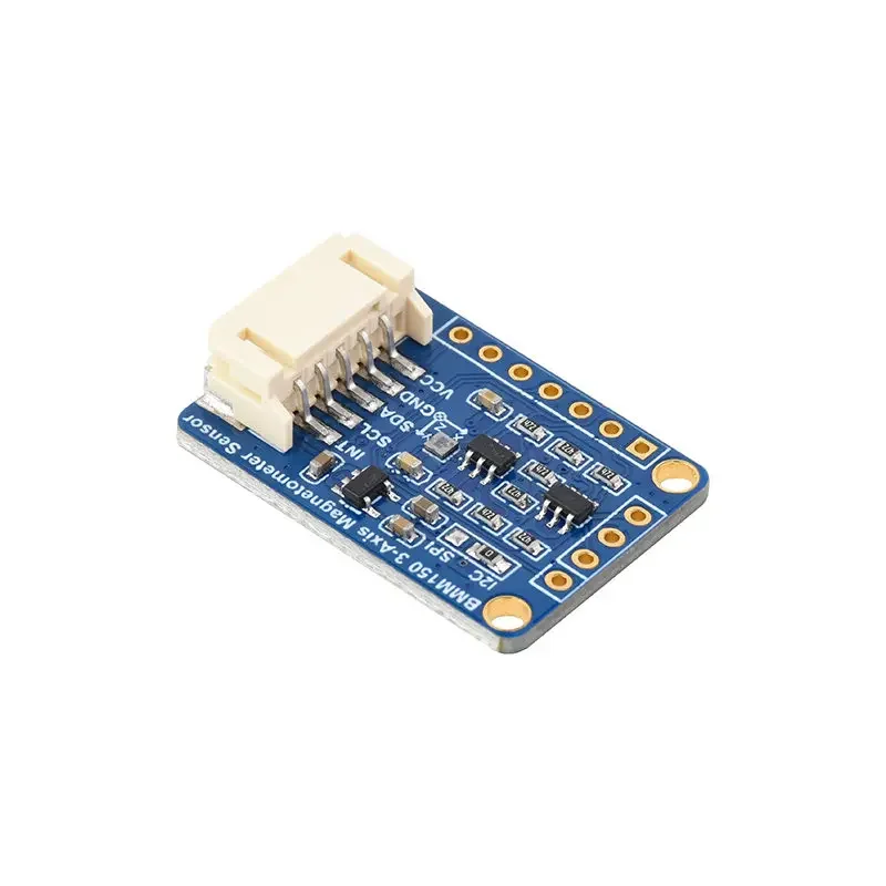 Raspberry Pi BMM150 Three-axis Geomagnetic Sensor Module, Digital Compass/Magnetic Field Measurement,
