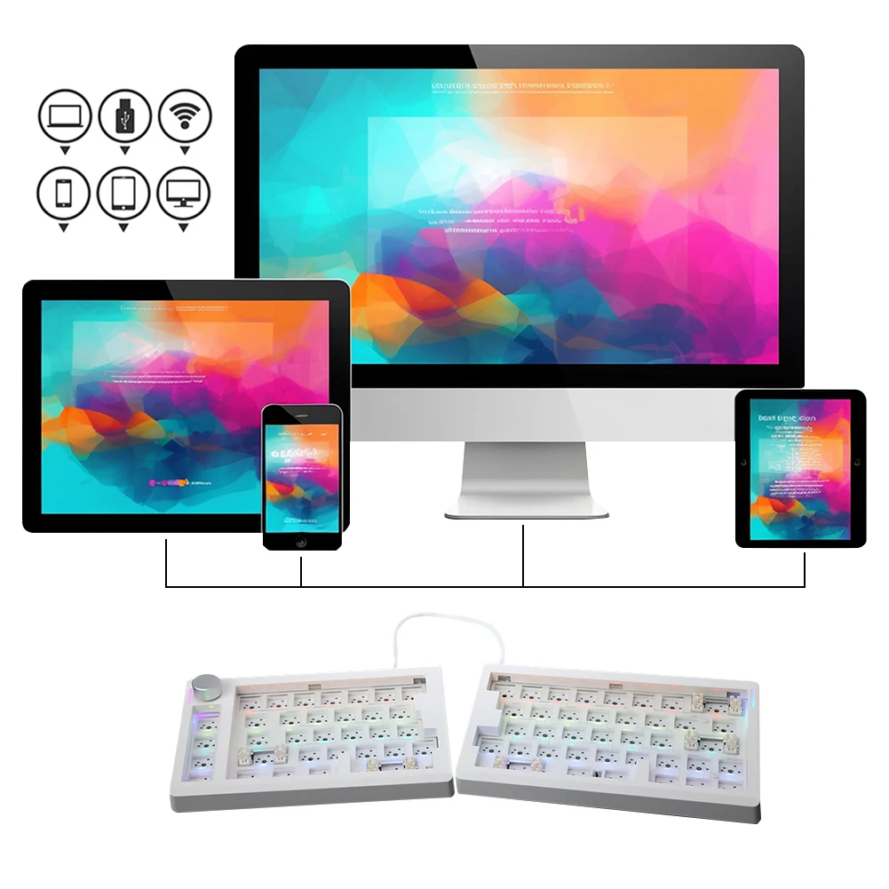 

Split Mechanical Keyboard Kit