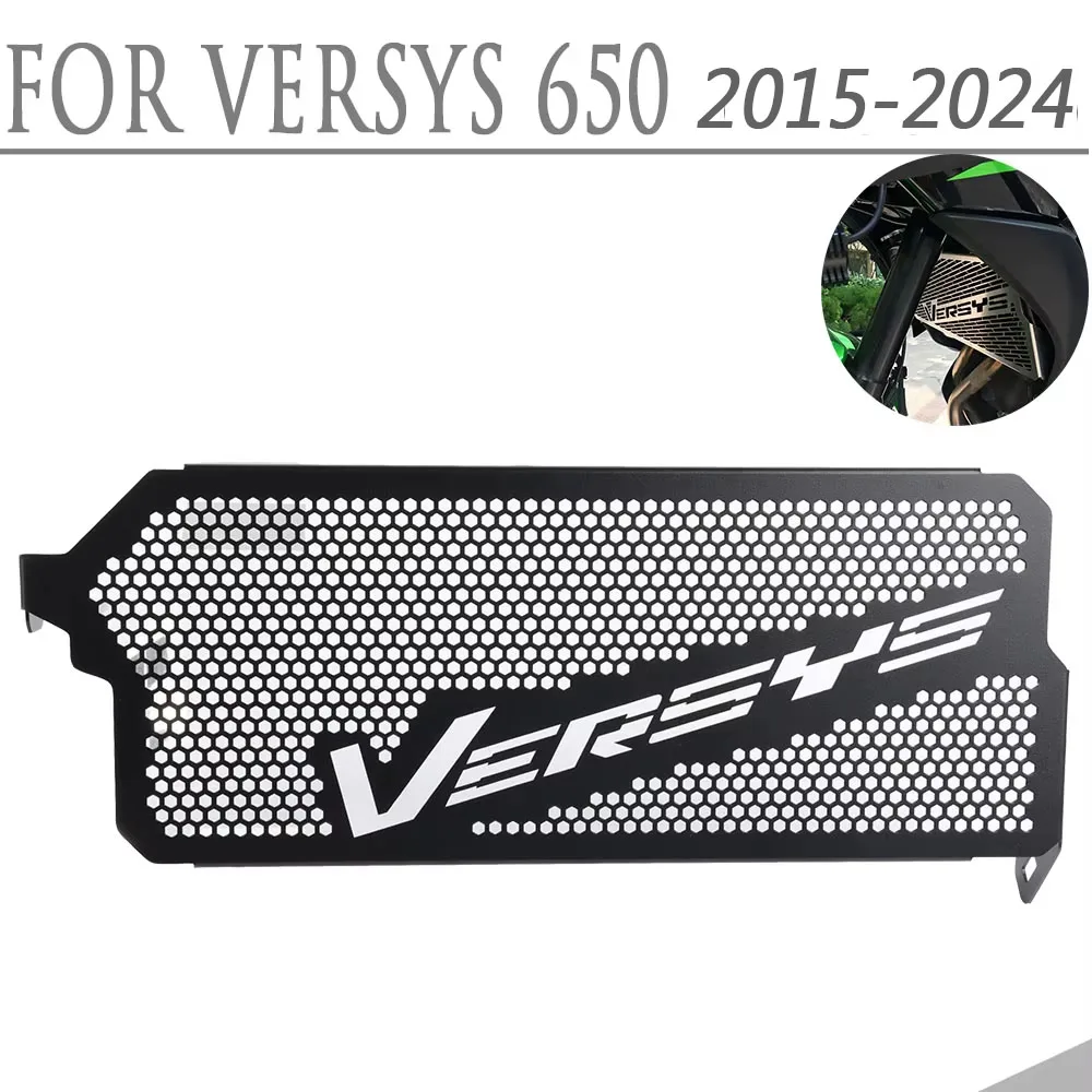 Voor Kawasaki Versys 650 2023 2024 Motorfiets Radiator Bescherming Guard Grille Cover VERSYS 650 2022 2021 2020 2019 2018 2017 2016