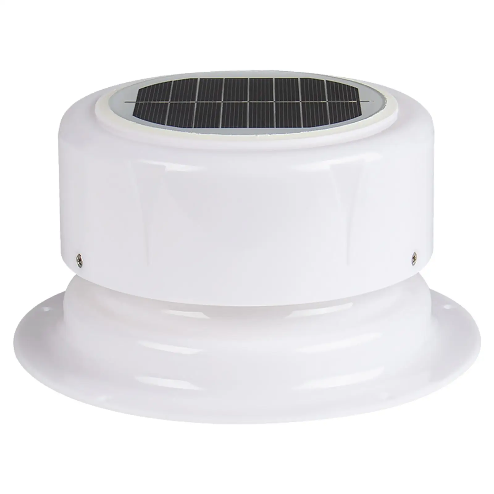 

Rvs Solar Ventilation Fan, Solar Roof Fan Vent, Easy to Install Solar Plumbing Vent, for Yacht Rvs Marine Boat Trailer