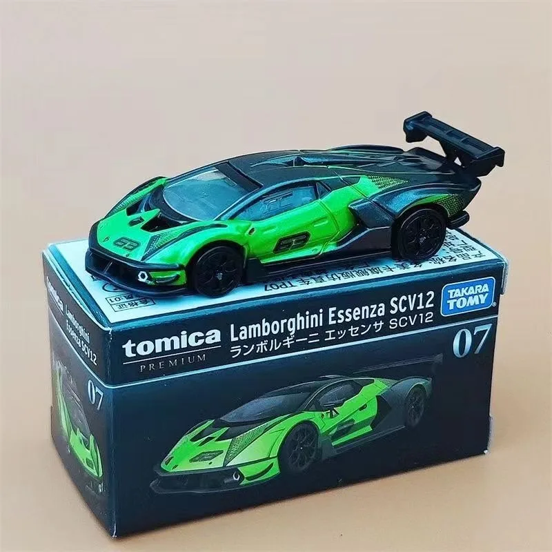Tomica Black Box TP07 Lamborghini SCV12 Diecast Model Car Mini Supercar Giocattolo da collezione di TAKARA TOMY