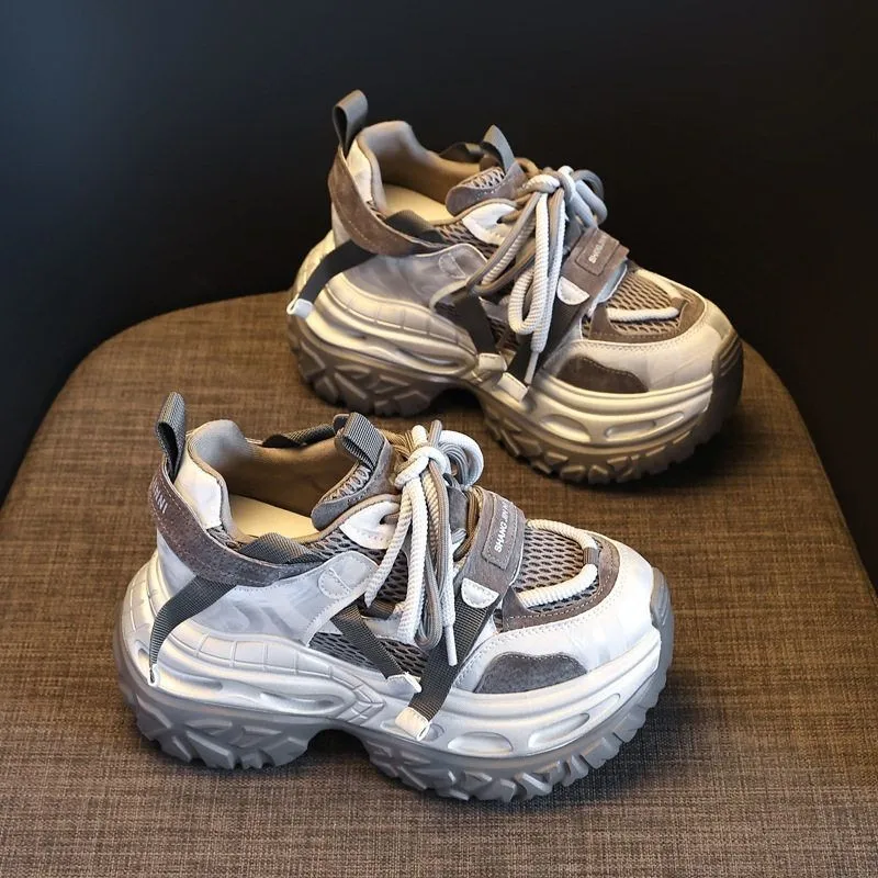 

Ультралегкие женские повседневные спортивные кроссовки на толстой подошве, дышащие, обновленная версия, низкий крой, с перекрестной шнуровкой