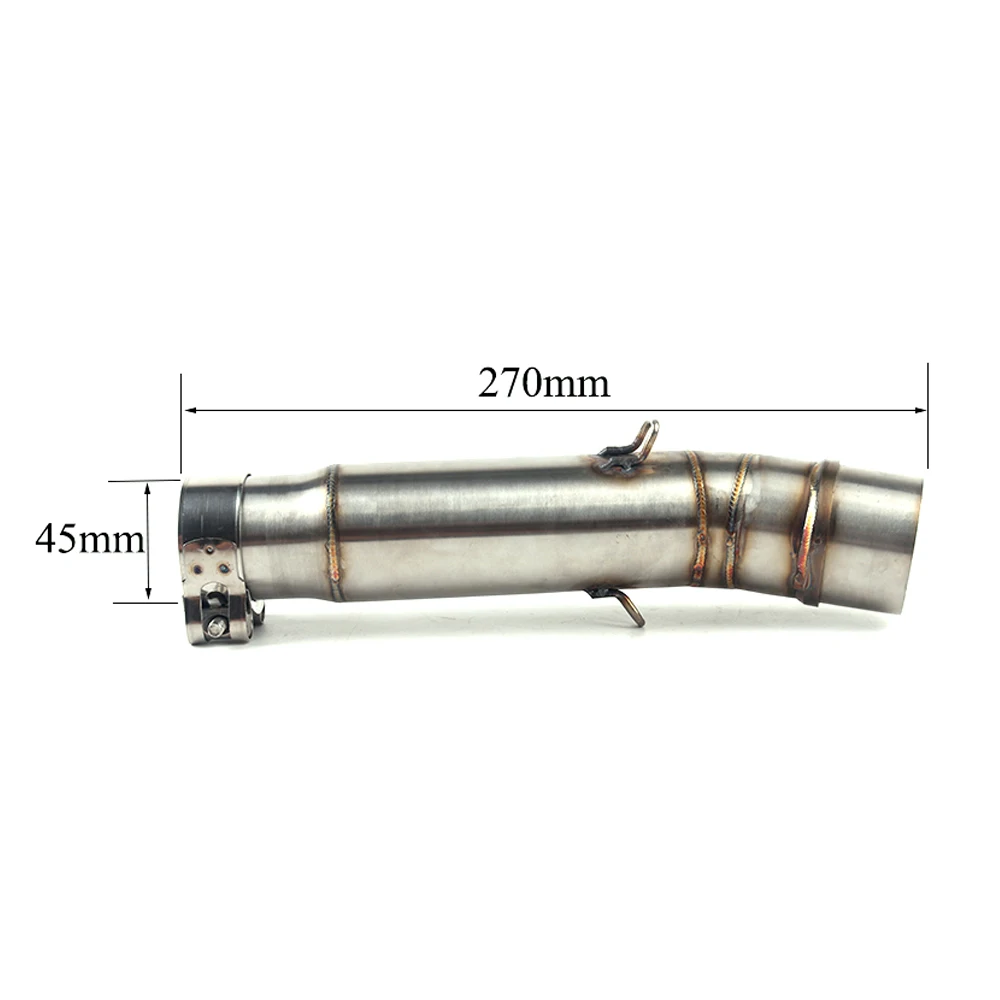 Exhaust Pipe Slip On For G650S G650X G650 GS Xchallenge 2007 to 2012 Motorcycle Exhaust Muffler Escape Pipe Middle DB-Killer