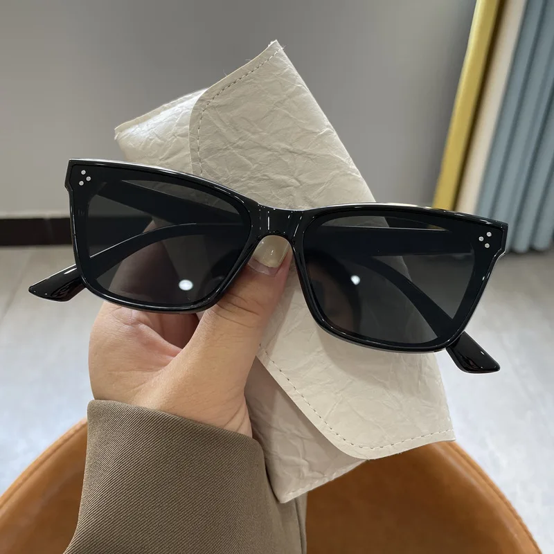 Rectangle Sunglasses Women Men polygon Vintage Brand Designer Square Sun Glasses For Women Shades Female Eyewear Unisex Glasses