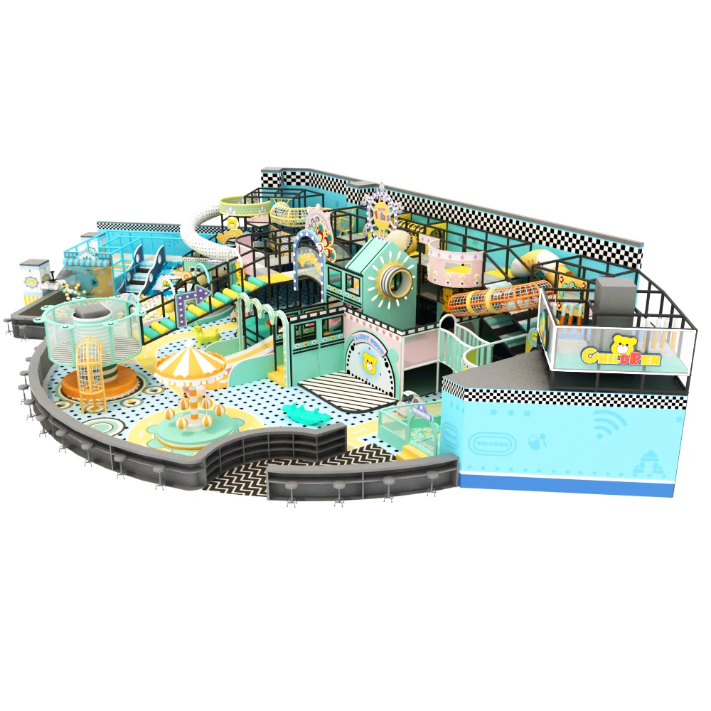 ملعب داخلي مبهج، مغامرة ترفيهية كبيرة للأطفال، ملعب داخلي ناعم، سعر المعدات الداخلية للأطفال