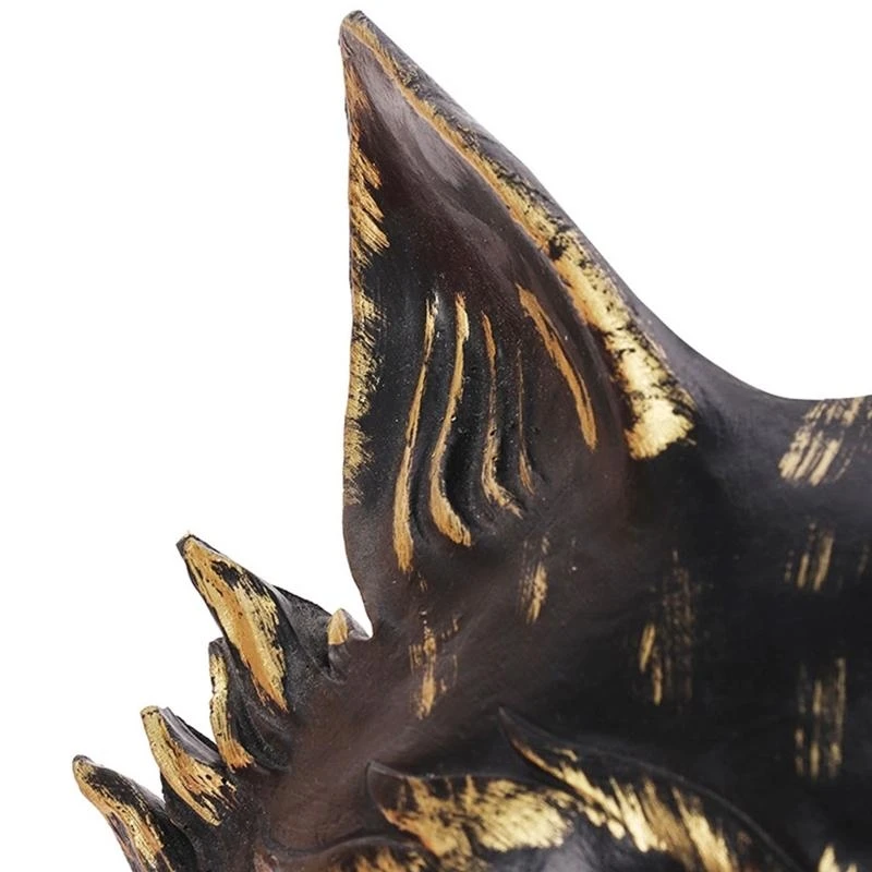 652f Wolf Mask Masquerade Half Mask Halloween