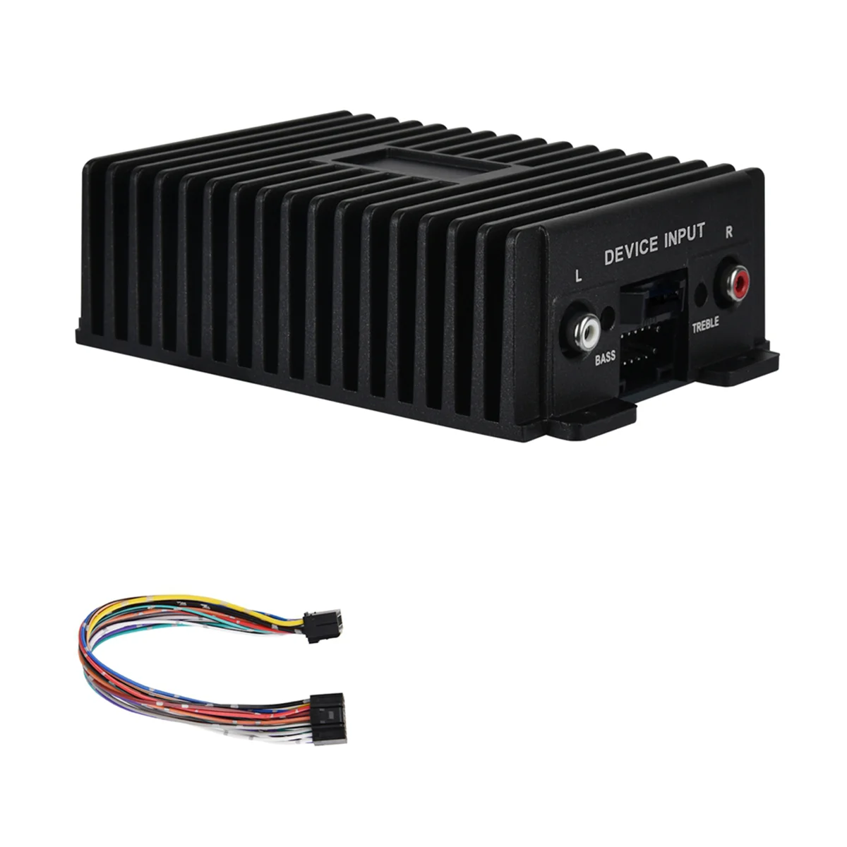 Power Android DSP Amplifier Box Car Stereo Audio 4x80W for All Android Car Radio Hi-Fi EQ Sound RY-125AB for Car Stereo