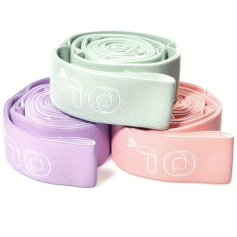 

Yoga and Pilates Resistance Bands - Portable Flexibility and Strength Trainer, Suitable for Beginners, Home Fitness