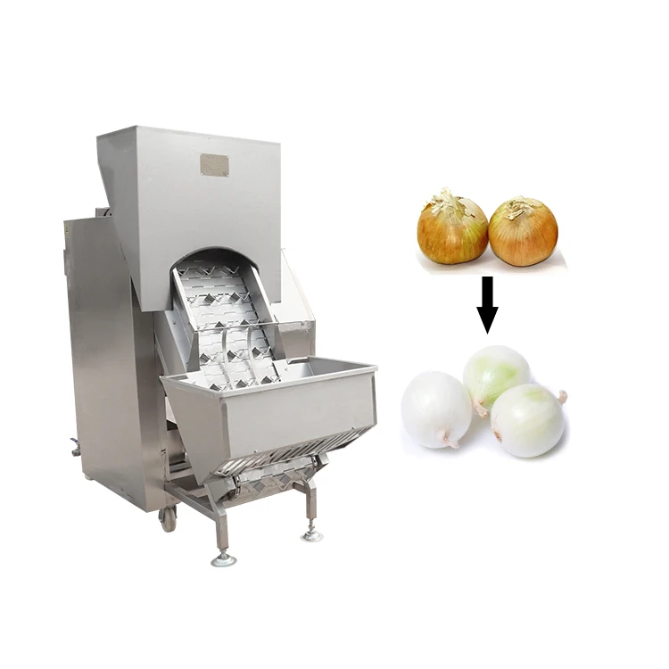 Japan best peel longer shelf life fruit onion peeling machine