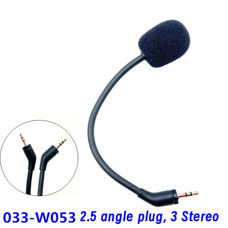 Excellent-Replace 2.5Mm Mic Microphone For Logitech Astro A30 Game Headsets Gaming Headphones Mic